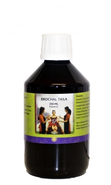 Flasche 250ml-Krochal-Taila-ayurvedisches-Kräuteröl