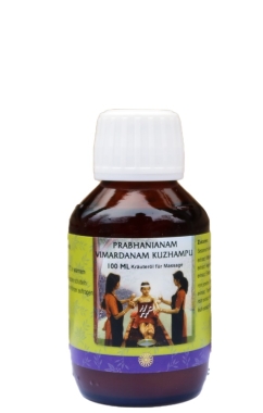Prabhanianam vimardanam kuzhampu - ein Taila -anzuwenden-bei-nervenströrungen-um-die-wirbelsäule