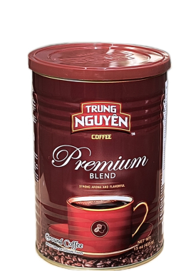 premium blend, kaffee mit kakaoaroma