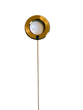 der vergoldete Testring des Oekotensors Midi