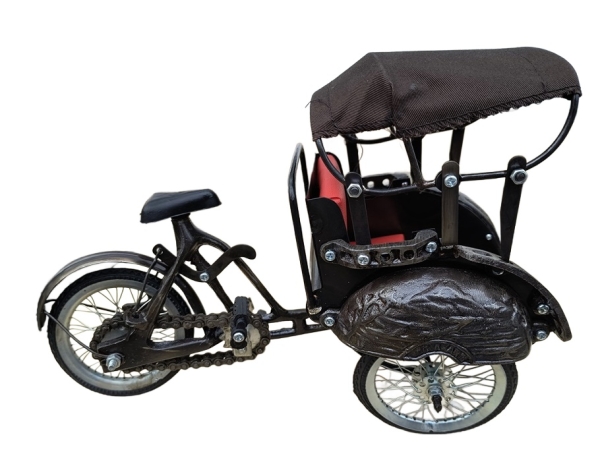 Becak, Miniatur einer indonesischen Transport Rikscha