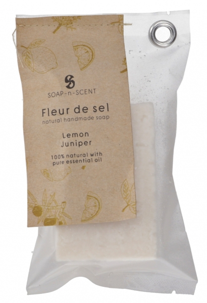 Peeling Seife Fleur de Sel mit lermongras und geranium