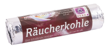 Eine Rolle mit 10 Kohletabletten, Schnellzünder-Rauchfaßkohle
